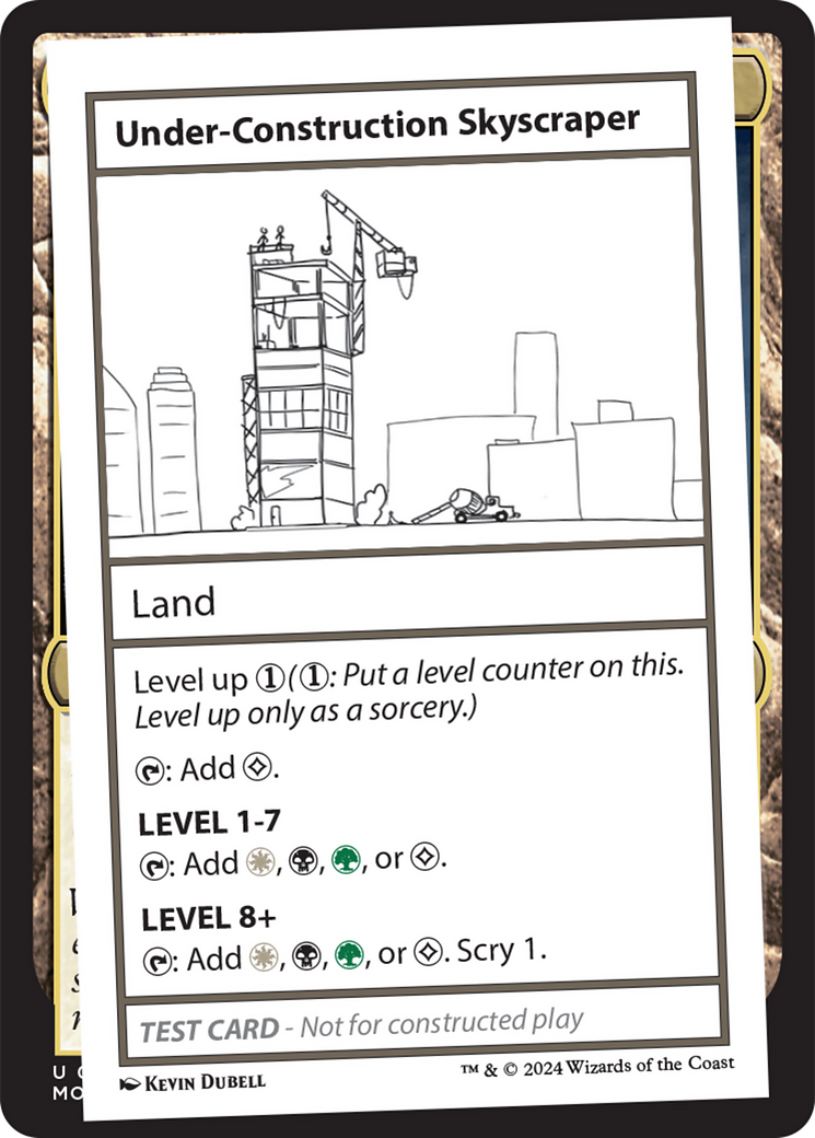 Under-Construction Skyscraper [Mystery Booster 2 Playtest Cards] | Card Merchant Takapuna