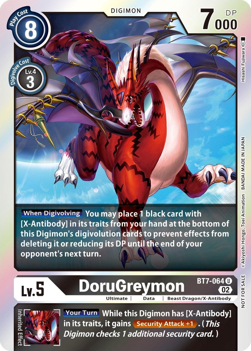 DoruGreymon [BT7-064] (Official Tournament Pack Vol. 6) [Next Adventure Promos] | Card Merchant Takapuna