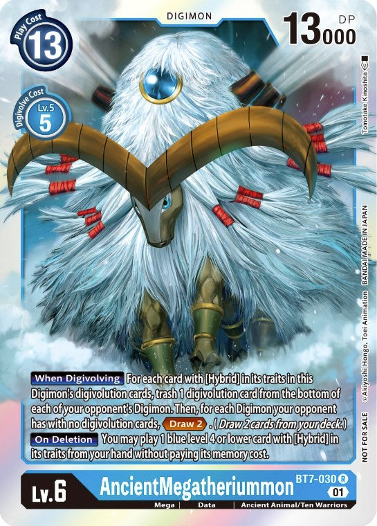 AncientMegatheriummon [BT7-030] (Event Pack 3) [Next Adventure Promos] | Card Merchant Takapuna