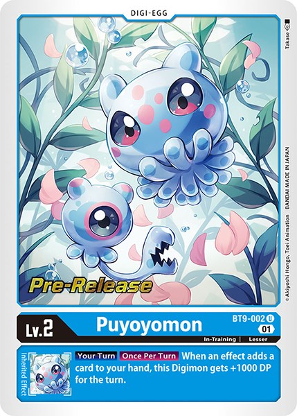 Puyoyomon [BT9-002] [X Record Pre-Release Promos] | Card Merchant Takapuna