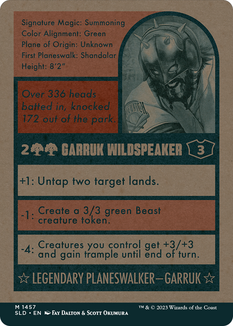 Garruk Wildspeaker [Secret Lair Drop Series] | Card Merchant Takapuna