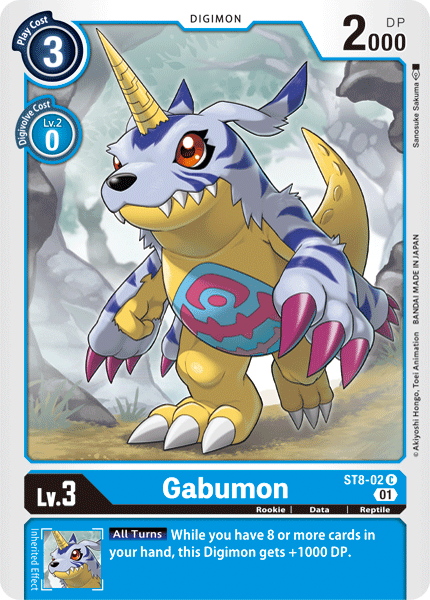 Gabumon [ST8-02] [Starter Deck: Ulforce Veedramon] | Card Merchant Takapuna