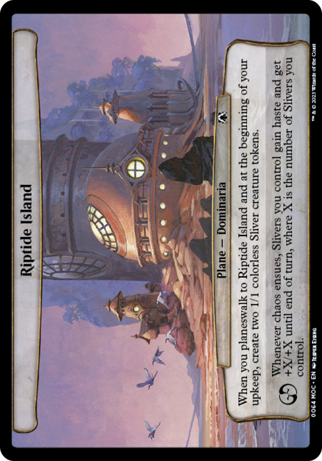 Riptide Island [March of the Machine Commander] | Card Merchant Takapuna