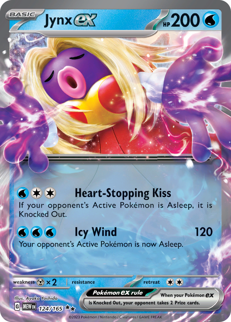 Jynx ex (124/165) [Scarlet & Violet 151] | Card Merchant Takapuna