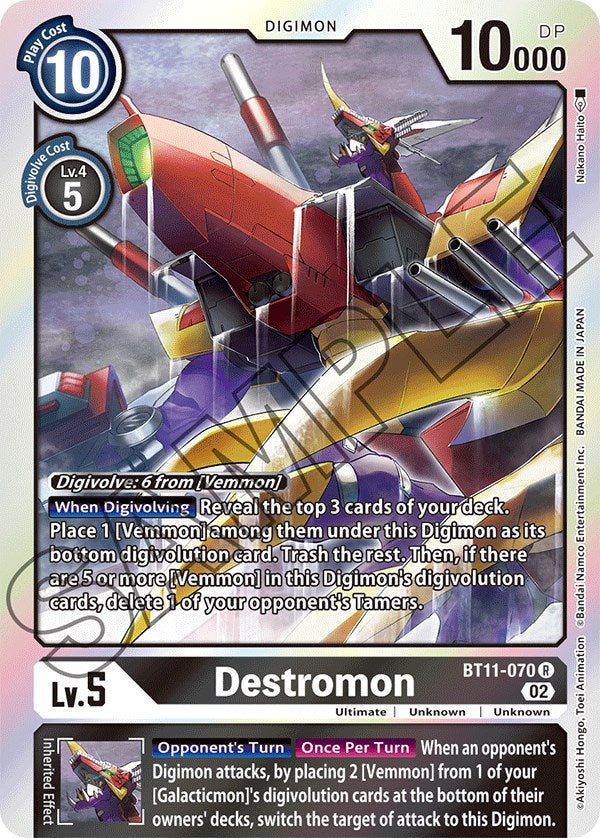 Destromon [BT11-070] [Dimensional Phase] | Card Merchant Takapuna