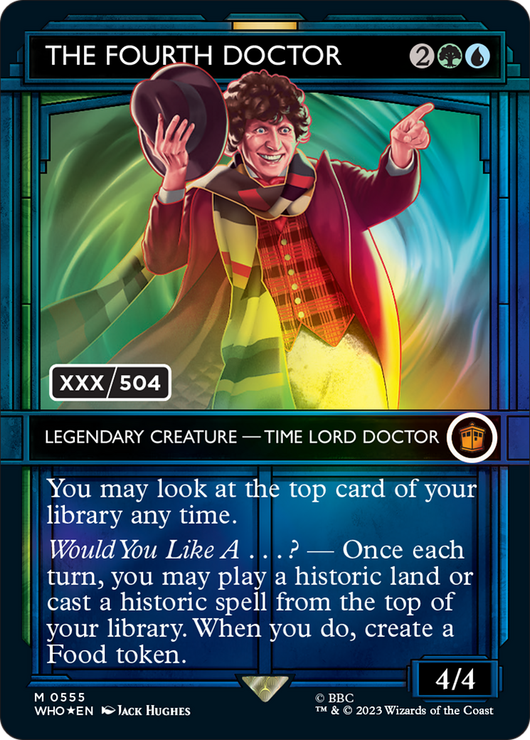 The Fourth Doctor (Serialized) [Doctor Who] | Card Merchant Takapuna