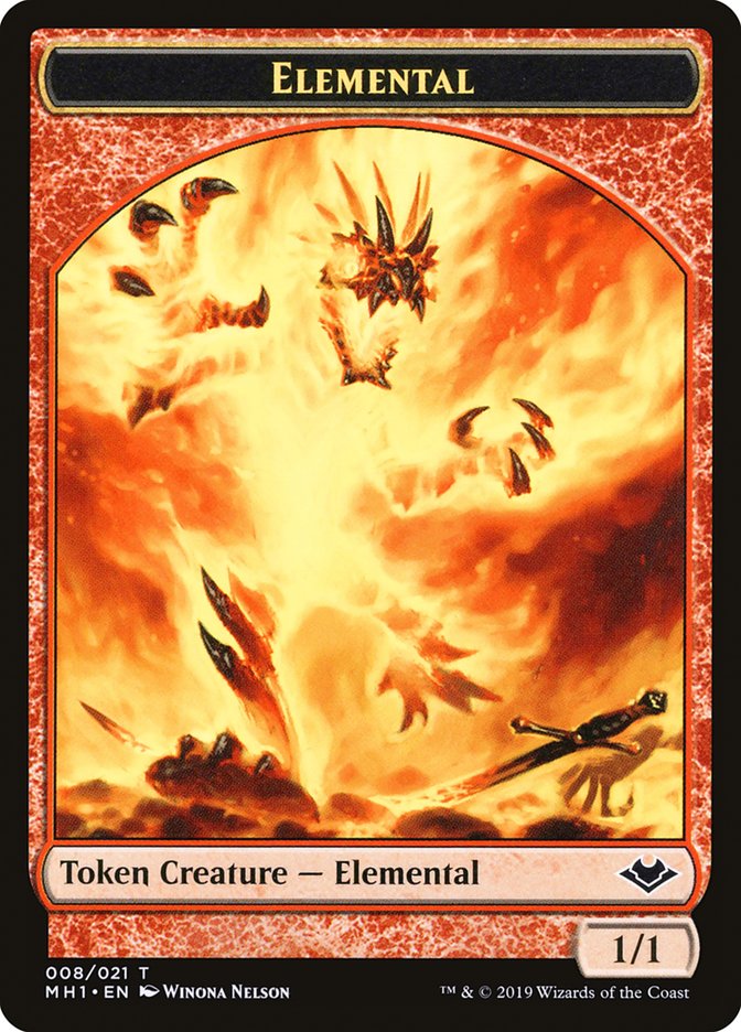 Elemental Token (008/021) [Modern Horizons Tokens] | Card Merchant Takapuna