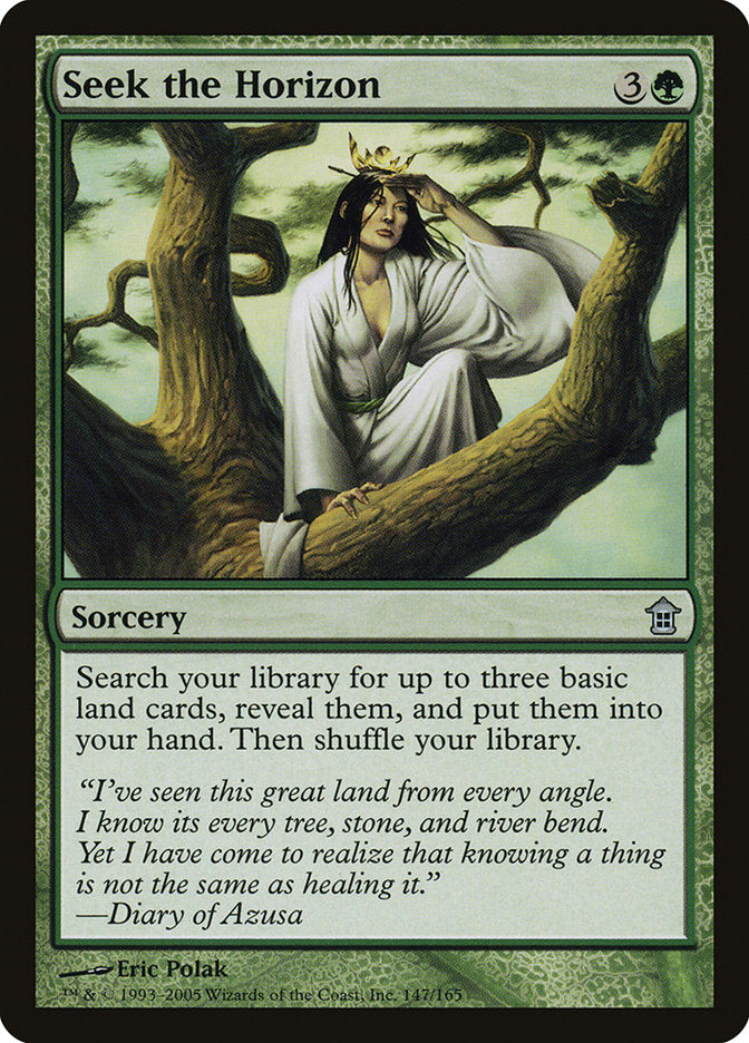 Seek the Horizon [Saviors of Kamigawa] | Card Merchant Takapuna