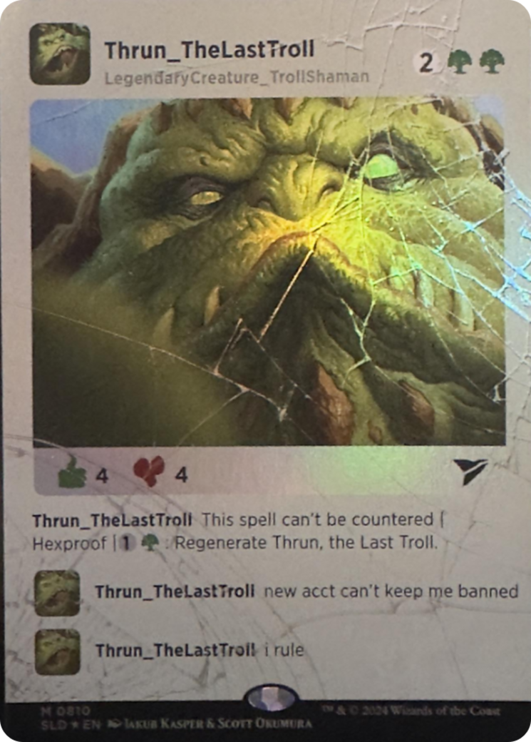 Thrun, the Last Troll [Secret Lair Drop Series] | Card Merchant Takapuna