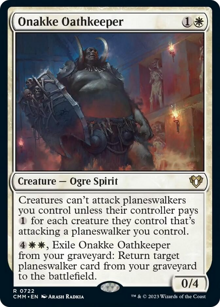 Onakke Oathkeeper [Commander Masters] | Card Merchant Takapuna