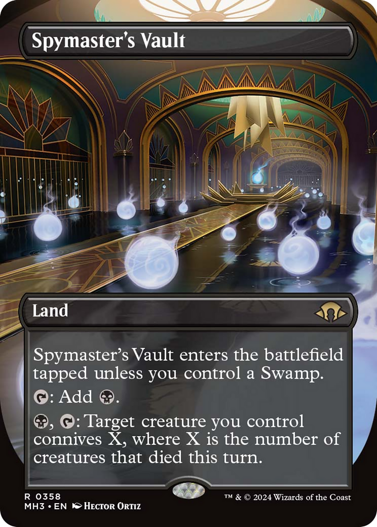 Spymaster's Vault (Borderless) [Modern Horizons 3] | Card Merchant Takapuna