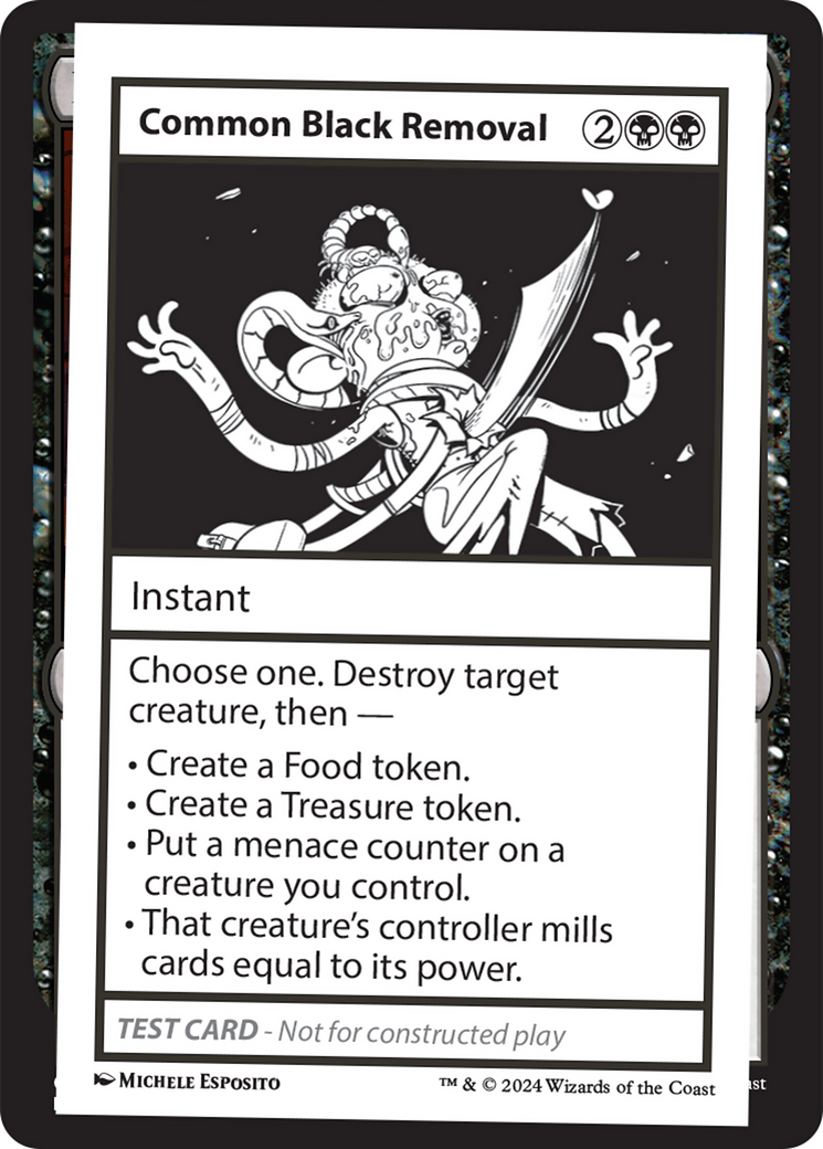 Common Black Removal [Mystery Booster 2 Playtest Cards] | Card Merchant Takapuna