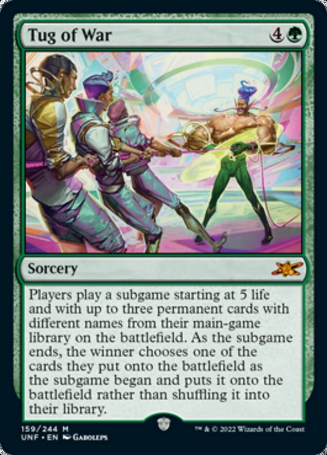 Tug of War [Unfinity] | Card Merchant Takapuna