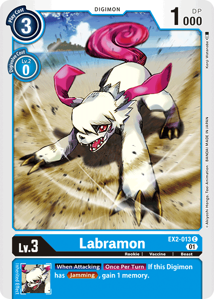 Labramon [EX2-013] [Digital Hazard] | Card Merchant Takapuna