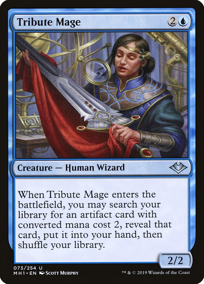 Tribute Mage [Modern Horizons] | Card Merchant Takapuna