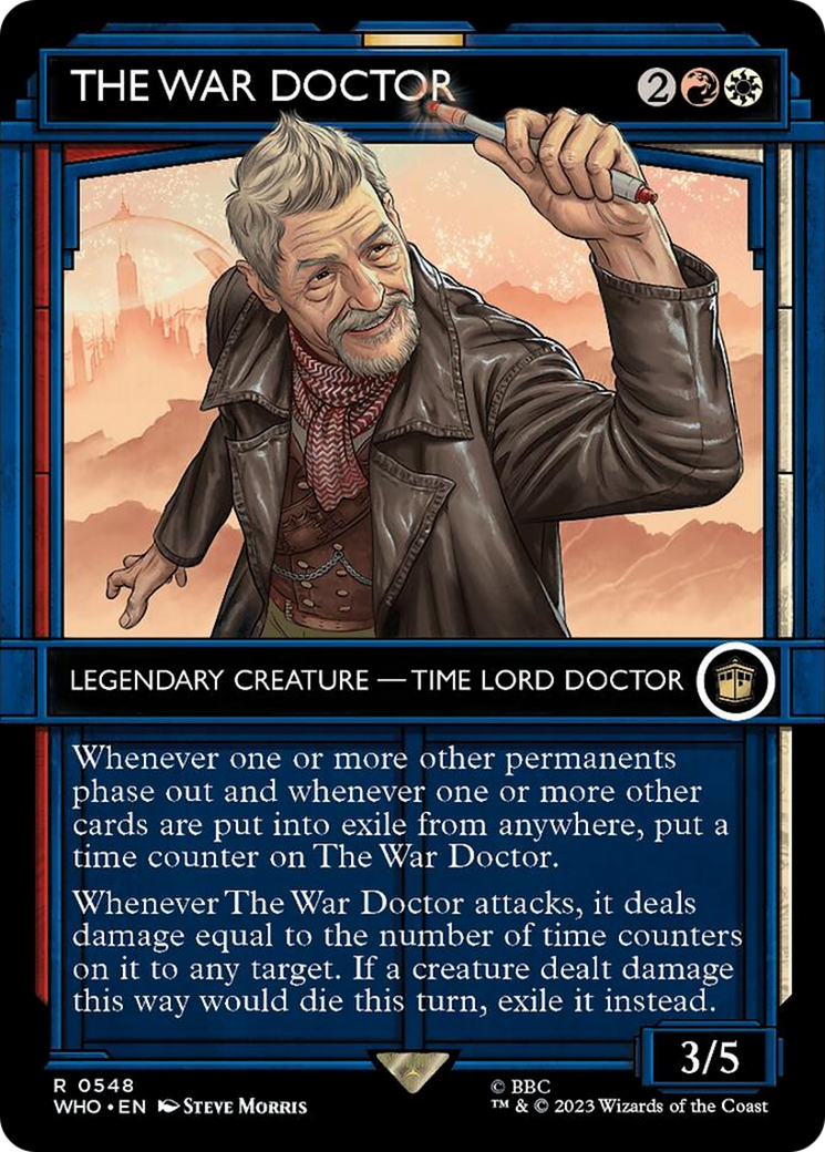 The War Doctor (Showcase) [Doctor Who] | Card Merchant Takapuna