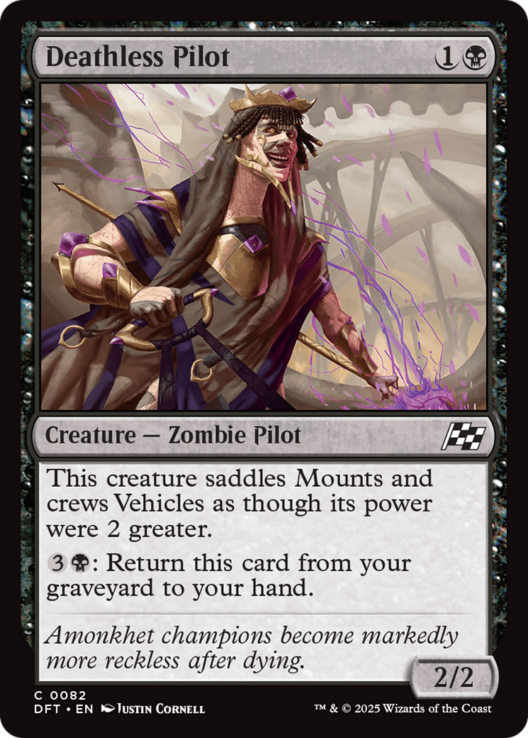 Deathless Pilot [Aetherdrift] | Card Merchant Takapuna