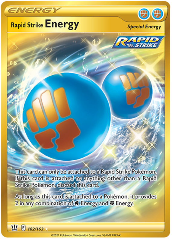 Rapid Strike Energy (182/163) [Sword & Shield: Battle Styles] | Card Merchant Takapuna