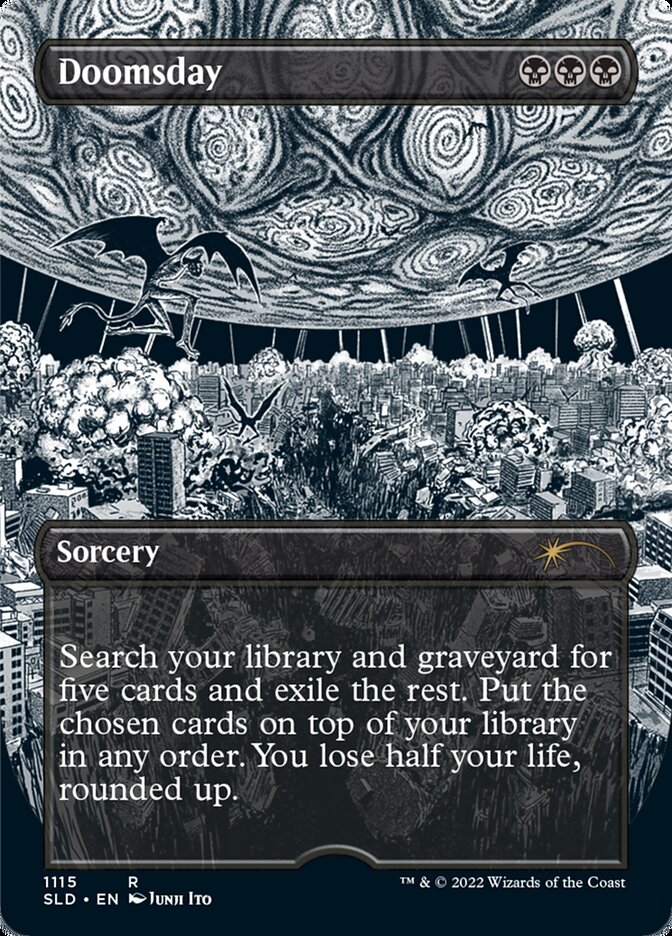 Doomsday (Borderless) [Secret Lair Drop Series] | Card Merchant Takapuna