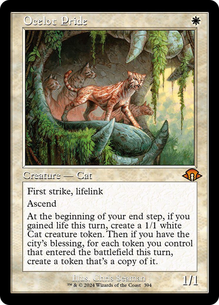 Ocelot Pride (Retro) [Modern Horizons 3] | Card Merchant Takapuna