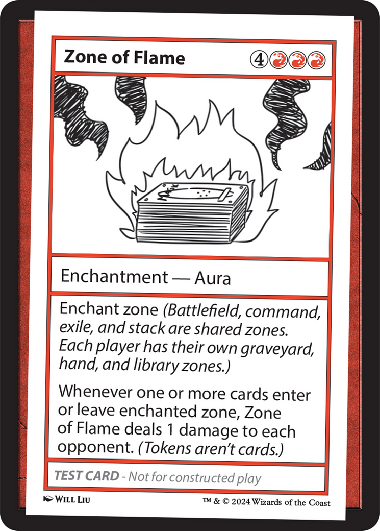 Zone of Flame [Mystery Booster 2 Playtest Cards] | Card Merchant Takapuna