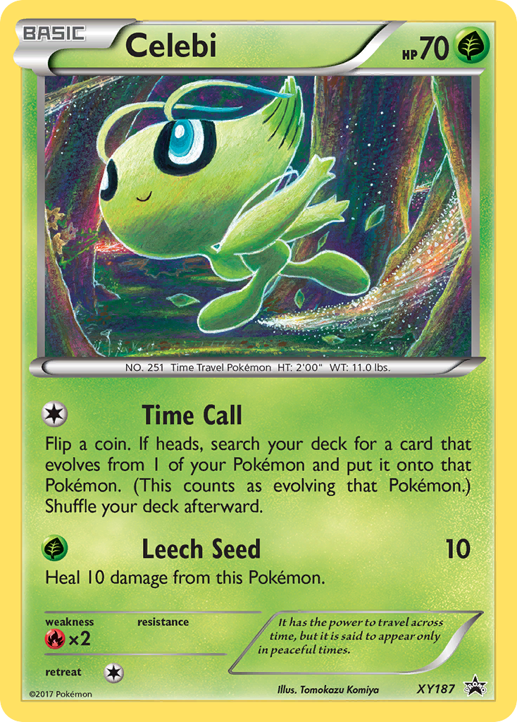 Celebi (XY187) [XY: Black Star Promos] | Card Merchant Takapuna