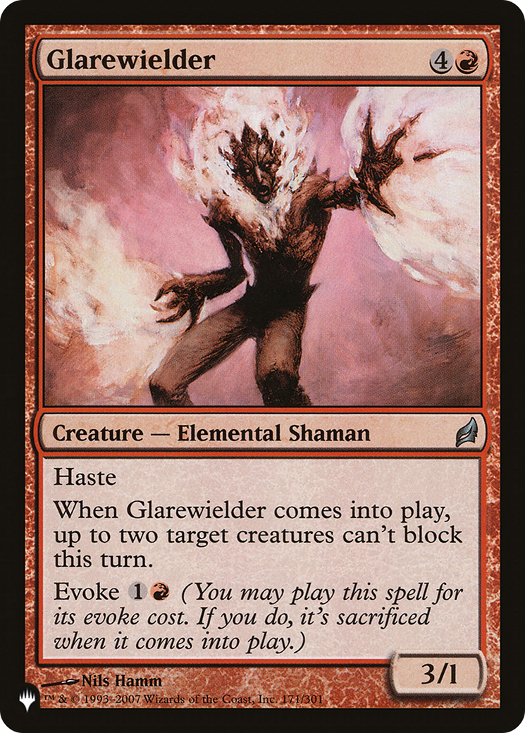 Glarewielder [The List] | Card Merchant Takapuna