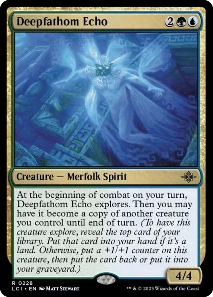 Deepfathom Echo [The Lost Caverns of Ixalan] | Card Merchant Takapuna