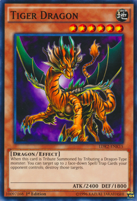 Tiger Dragon [LDK2-ENK15] Common | Card Merchant Takapuna