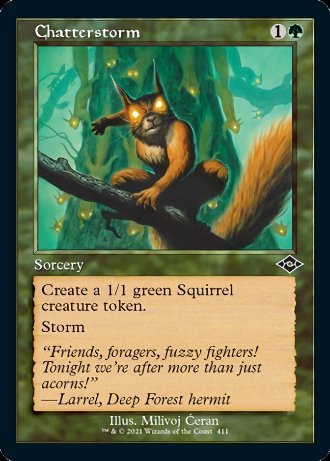 Chatterstorm (Retro) [Modern Horizons 2] | Card Merchant Takapuna