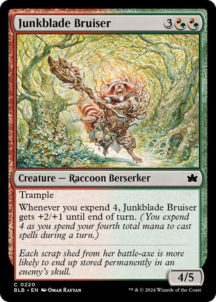 Junkblade Bruiser [Bloomburrow] | Card Merchant Takapuna