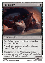 Rat Colony (White Border) [Mystery Booster 2] | Card Merchant Takapuna