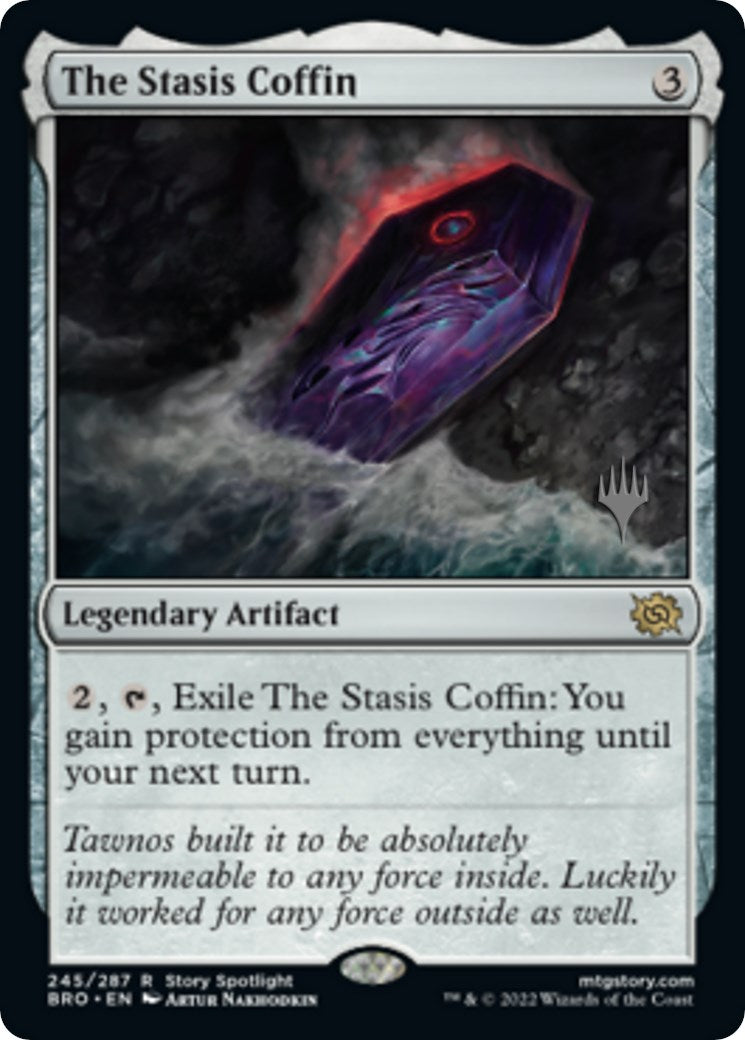 The Stasis Coffin (Promo Pack) [The Brothers' War Promos] | Card Merchant Takapuna