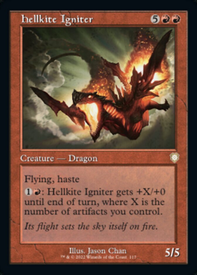 Hellkite Igniter (Retro) [The Brothers' War Commander] | Card Merchant Takapuna