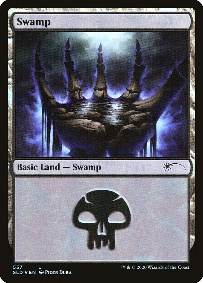 Swamp (Discarding) (557) [Secret Lair Drop Promos] | Card Merchant Takapuna