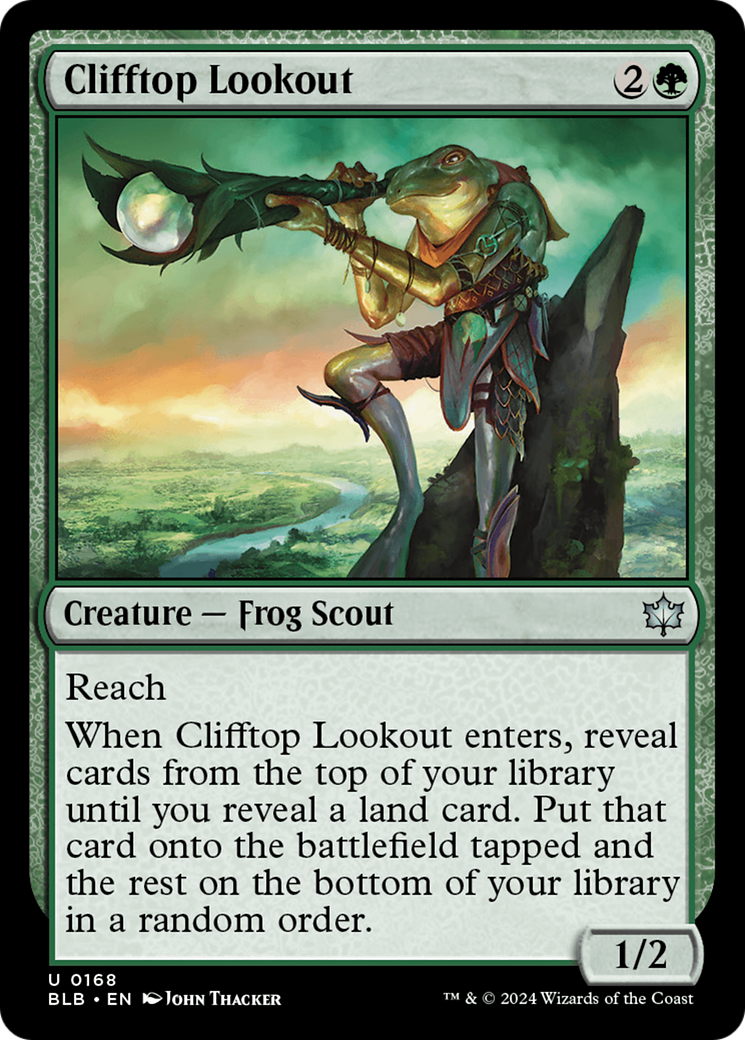 Clifftop Lookout [Bloomburrow] | Card Merchant Takapuna