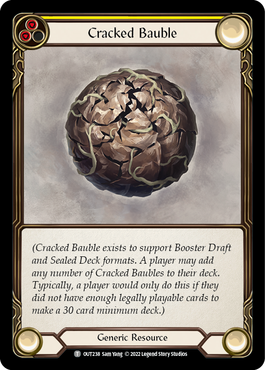 Cracked Bauble [OUT238] (Outsiders) | Card Merchant Takapuna