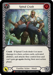 Spinal Crush [U-WTR044] (Welcome to Rathe Unlimited)  Unlimited Rainbow Foil | Card Merchant Takapuna