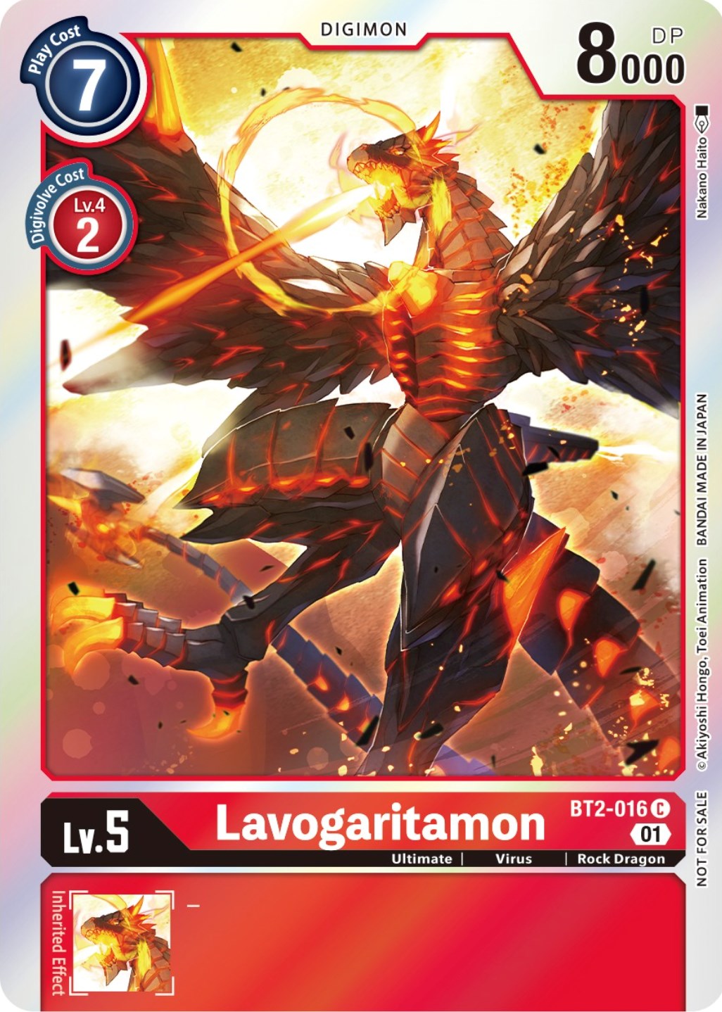 Lavogaritamon [BT2-016] (ST-11 Special Entry Pack) [Release Special Booster Promos] | Card Merchant Takapuna