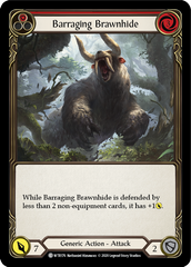 Barraging Brawnhide (Red) [U-WTR176] (Welcome to Rathe Unlimited)  Unlimited Normal | Card Merchant Takapuna