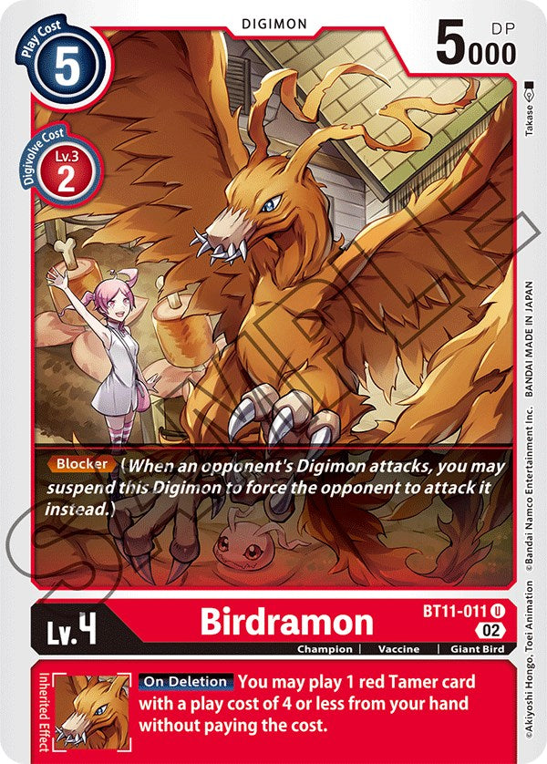 Birdramon [BT11-011] [Dimensional Phase] | Card Merchant Takapuna