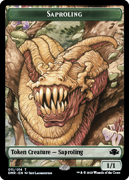 Saproling Token [Dominaria Remastered Tokens] | Card Merchant Takapuna