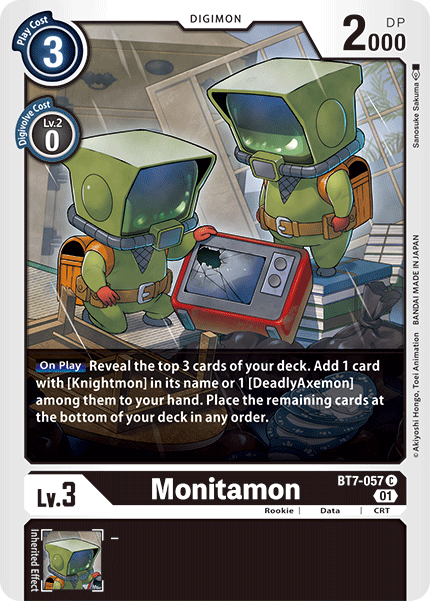 Monitamon [BT7-057] [Next Adventure] | Card Merchant Takapuna