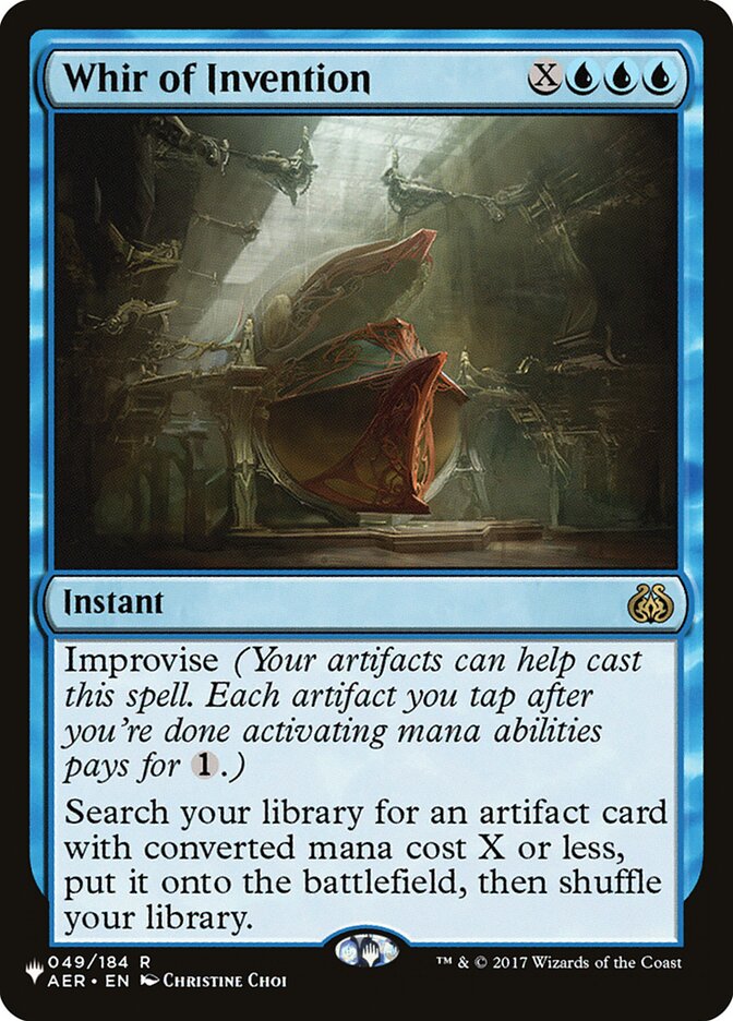 Whir of Invention [Secret Lair: Heads I Win, Tails You Lose] | Card Merchant Takapuna