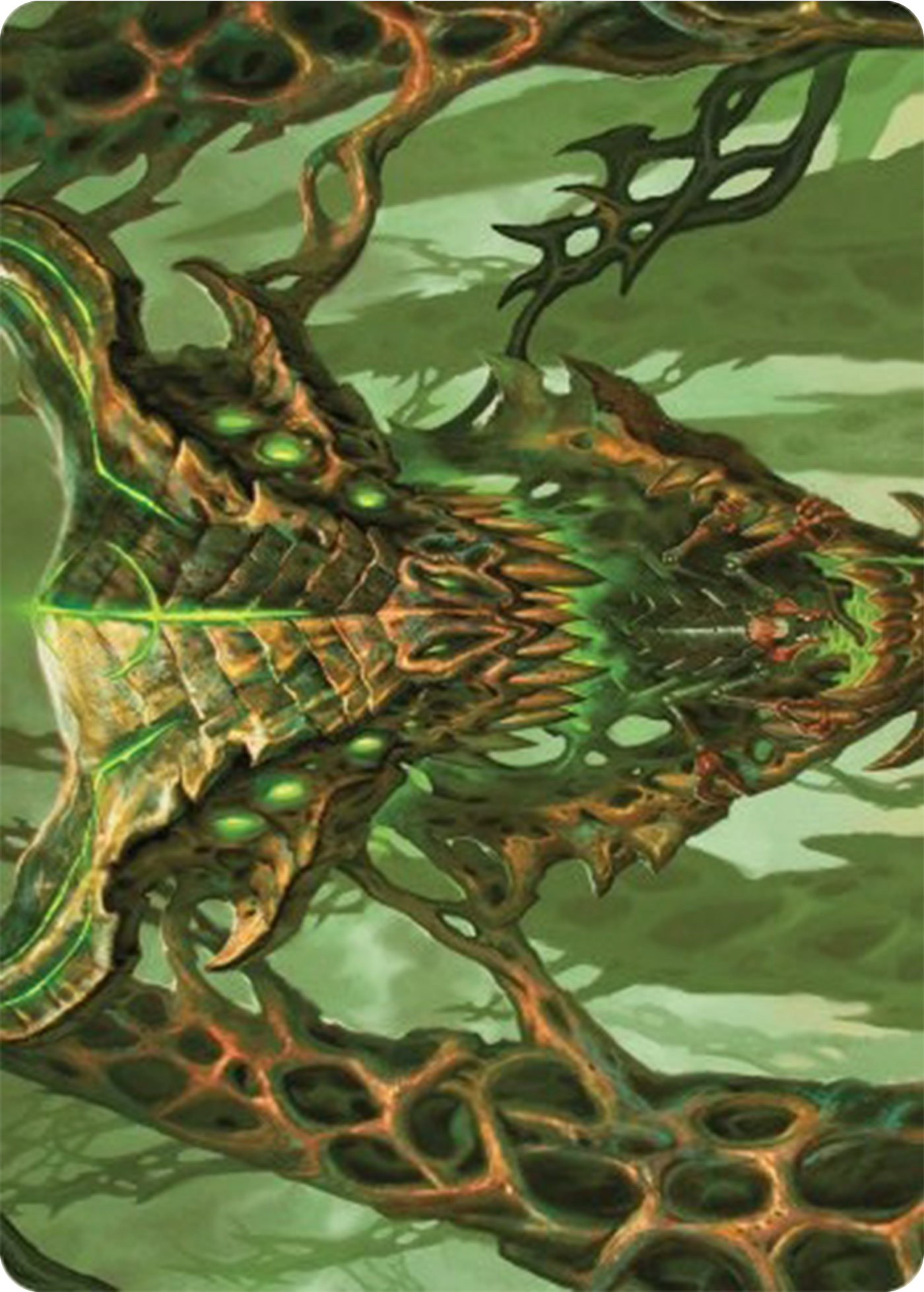 Colossal Dreadmask Art Card [Modern Horizons 3 Art Series] | Card Merchant Takapuna