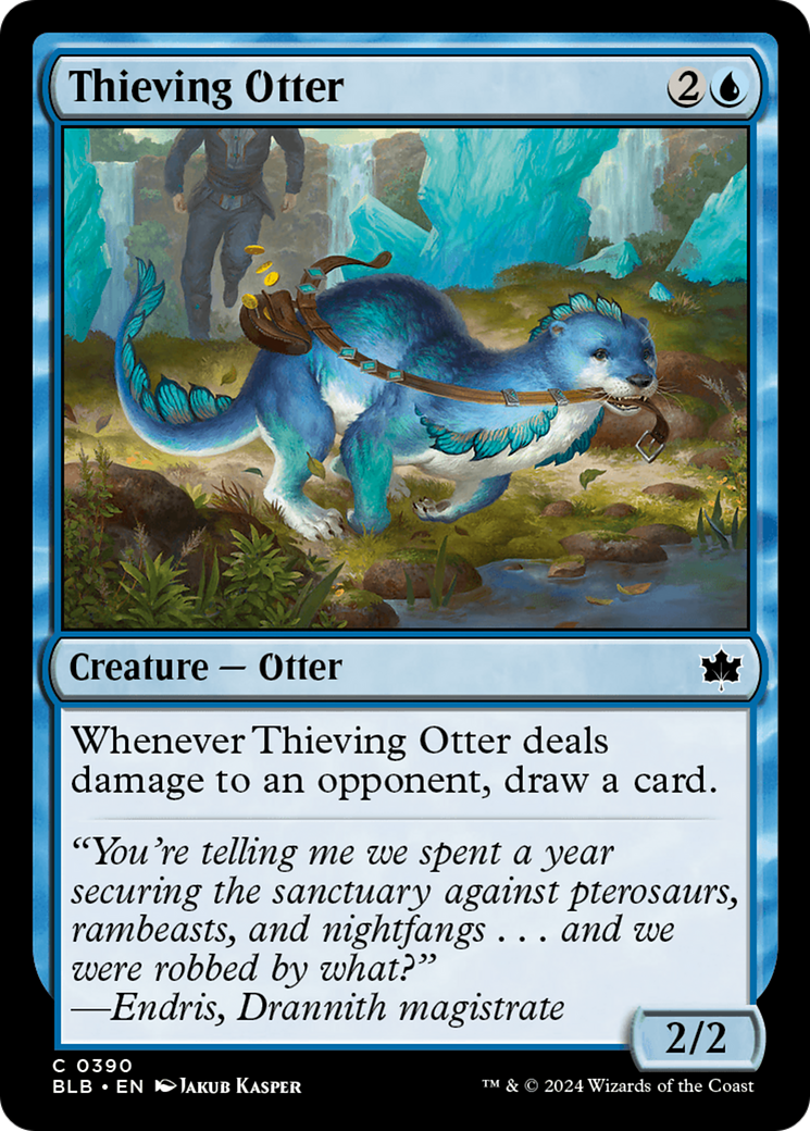 Thieving Otter [Bloomburrow] | Card Merchant Takapuna