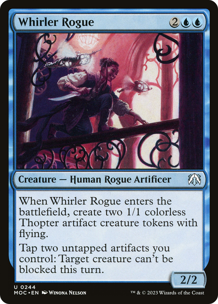 Whirler Rogue [March of the Machine Commander] | Card Merchant Takapuna