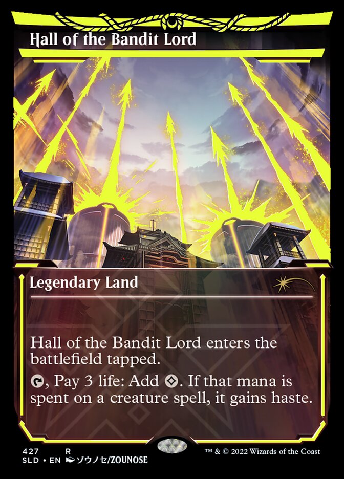 Hall of the Bandit Lord (Neon Ink Yellow) [Secret Lair Drop Series] | Card Merchant Takapuna