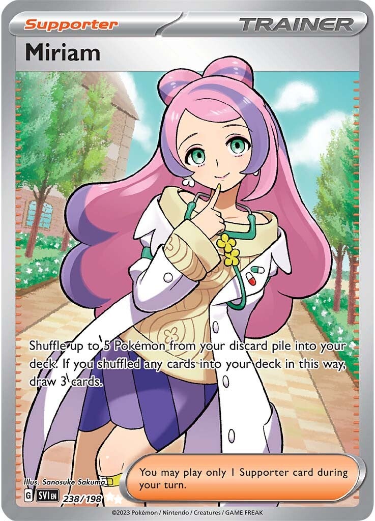 Miriam (238/198) [Scarlet & Violet: Base Set] | Card Merchant Takapuna