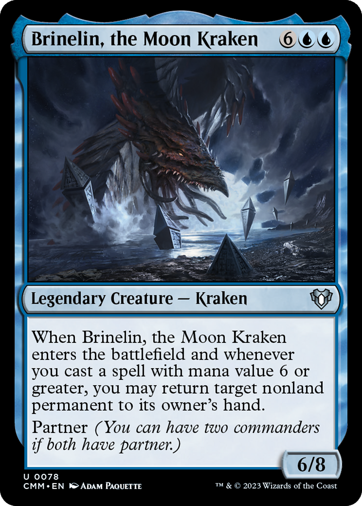 Brinelin, the Moon Kraken [Commander Masters] | Card Merchant Takapuna